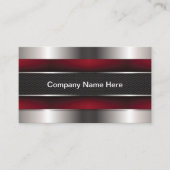 メタリッククールユニーク名刺 名刺 (正面)