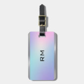 メタリックグラデーションアクセント ラゲッジタグ (正面縦)