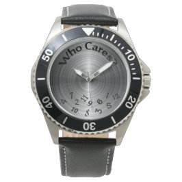 メタリックグレーのスクランブルされた数字 腕時計