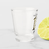 メタリックゴールデン18歳の誕生日 ショットグラス (左)