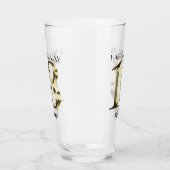 メタリックゴールデン18歳の誕生日 タンブラーグラス (左)