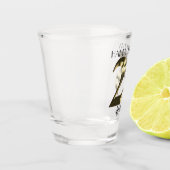 メタリックゴールデン25thバースデーショットグラス ショットグラス (左)