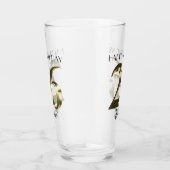 メタリックゴールデン26th誕生日 タンブラーグラス (右)