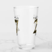 メタリックゴールデン27歳の誕生日 タンブラーグラス (右)