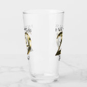 メタリックゴールデン29歳の誕生日 タンブラーグラス (左)