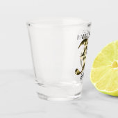 メタリックゴールデン35歳の誕生日 ショットグラス (左)