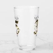 メタリックゴールデン35歳の誕生日 タンブラーグラス (左)