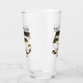 メタリックゴールデン55歳の誕生日 タンブラーグラス (左)