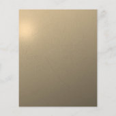 メタリックゴールド 50周年結婚記念日 チラシ (裏面)