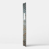 メタリックサーフェス、反射テクスチャの背景。 Case-Mate iPhoneケース (裏面 / 右)
