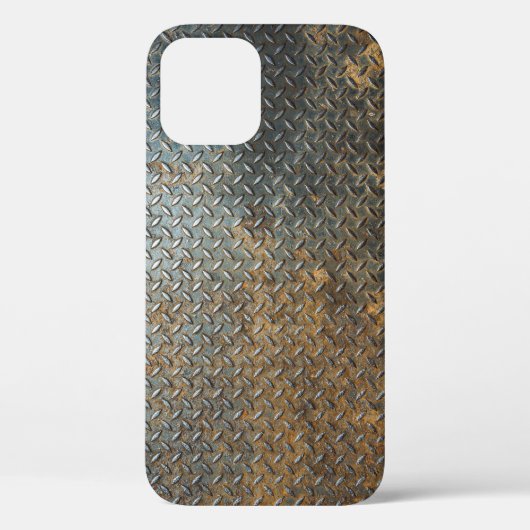 メタリックサーフェス、反射テクスチャの背景。 Case-Mate iPhoneケース (裏面)