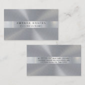 メタリックシャイン 名刺 (正面/裏面)