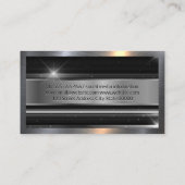 メタリックシャイン | 輝く 名刺 (裏面)