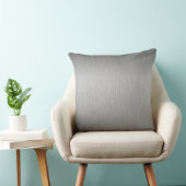 メタリックシルバーグレーブラシ仕上げアルミルック クッション (椅子)