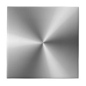 メタリックシルバー タイル (正面)