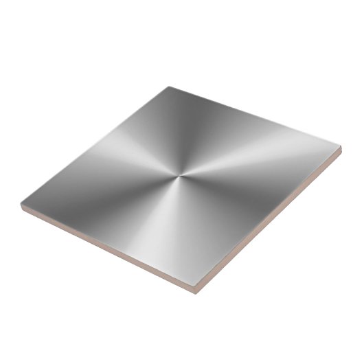 メタリックシルバー タイル (側面)