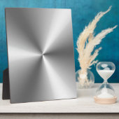 メタリックシルバー フォトプラーク (側面)