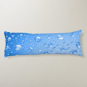 メタリックスカイブルーレインドロップ ボディピロー (裏面)