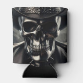 メタリックスカルカウボーイクーラーボックス 缶クーラー (裏面)