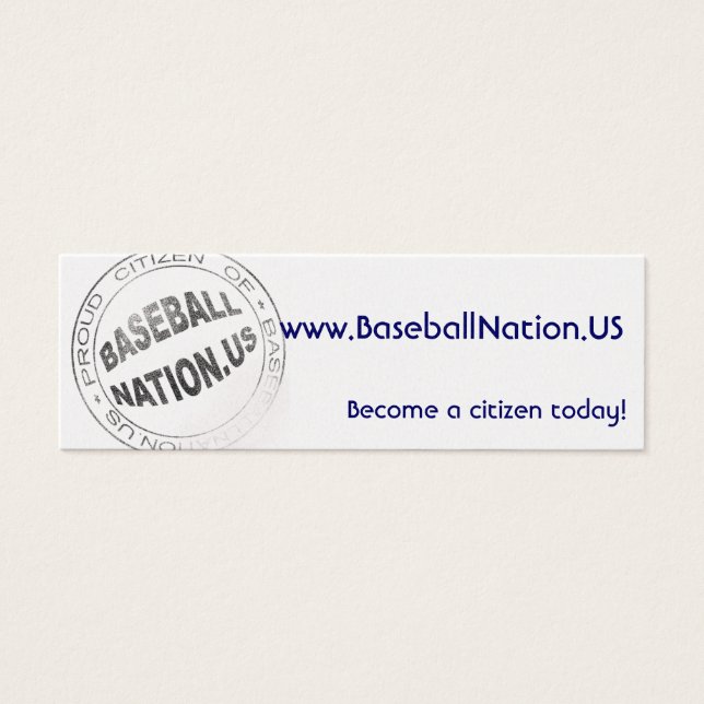 メタリックスキニーカード – BaseballNation (正面)
