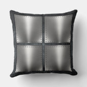 メタリックスクウェア枕 クッション (裏面)