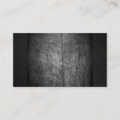 メタリックスクラッチ付き背景 名刺 (裏面)