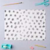 メタリックスター – シルバー 薄葉紙 (クラフト)