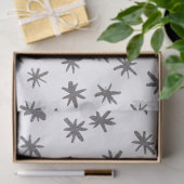 メタリックスター – シルバー 薄葉紙 (ギフト)