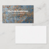 メタリックテクスチャ 名刺 (正面/裏面)