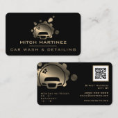 メタリックバブルロゴカバー名刺 名刺 (正面/裏面)