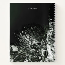 メタリックパーソナライズされたカバーミニマリストのスケッチブック