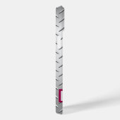 メタリックパーソナライズされたグリッター星ピンク Case-Mate iPhoneケース (裏面 / 右)