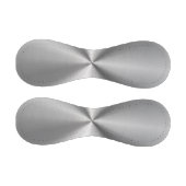 メタリックパーソナライズされたラジアルテクスチャ 野球ボール (パネル)