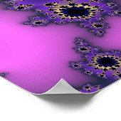 メタリックパープルアイ ポスター (角)