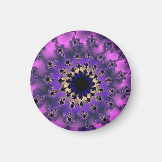 メタリックパープルアイ マグネット (正面)