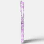 メタリックパープルシックエレガントグリッターシック Case-Mate iPhoneケース (裏面 / 左)