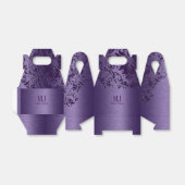 メタリックパープルブラシアルミニウムパープルレース フェイバーボックス (折り畳みなし)