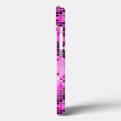 メタリックピンクシークンズルックディスコ鏡 きらきら光る Case-Mate iPhoneケース (裏面 / 左)