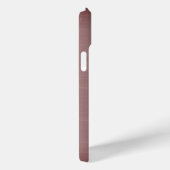 メタリックピンク鋼彫刻モノグラム Case-Mate iPhoneケース (裏面 / 右)