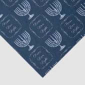 メタリックフィリグリー（ユダヤ教）メノラーピースラブライト 薄葉紙 (詳細)