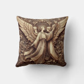 メタリックフェイクレリーフ、 浮き彫りエンジェルズアート装飾用クッション クッション (裏面)