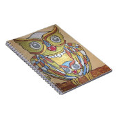 メタリックフクロウ手帳 ノートブック (右側)