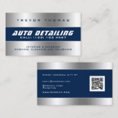 メタリックフレーム名フェイク刺 名刺 (正面/裏面)