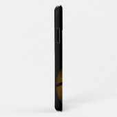 メタリックブラックオレンジバスケットボールスポーツ Case-Mate iPhoneケース (裏面/右)