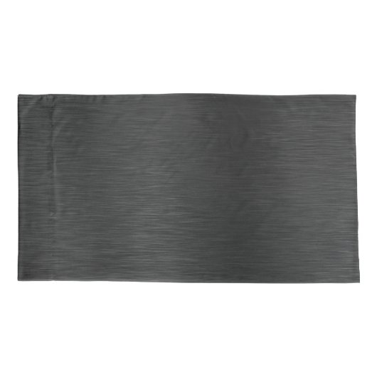 メタリックブラックグリッター パーソナライズされた 枕カバー (裏面)