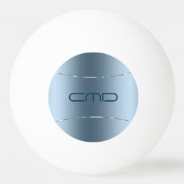 メタリックブルーのイメージ – ステンレス鋼ルックping 卓球ボール