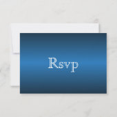 メタリックブルーのRSVPスターライト – RSVP (裏面)