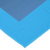 メタリックブルードリデル テーブルクロス (アングル)