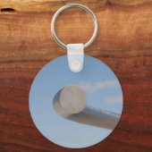 メタリックブルー キーホルダー (正面)