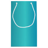 メタリックブルー スモールペーパーバッグ (裏面)